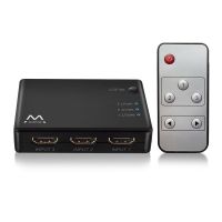 ewent ew3730 switch hdmi 3 puertos  mando