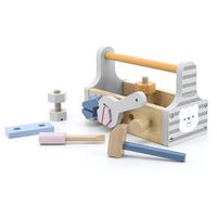 juguete kit de herramientas de madera