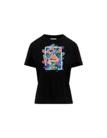 camiseta kappa frienda graphik negro