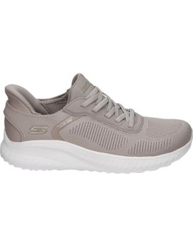 Zapatilla Skechers Slip-ins: Bobs Sport Squad Chaos Taupe 117497-tpe 39