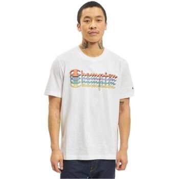 Champion Camiseta 217221-WW007-WHT para hombre