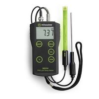 medidor portatil pro 2 en 1 de ph y temperatura para el agua