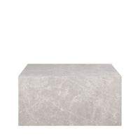 mesa baja efecto marmol - beige