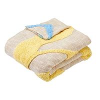 cubrecama flores silvestres 260x240xcm diseno algodon mechon