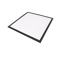 panel led empotrable ultrafino sabha 40w 4200k 4650lm ip20 595x595x9mm color negro