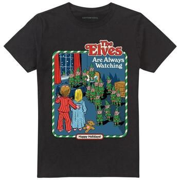 Steven Rhodes Camiseta The Elves Are Always Watching para mujer