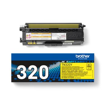 Brother TN320Y Yellow Original Standard Capacity Toner Cartridge