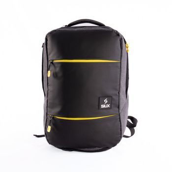 Siux - Mochila  De Pádel Trail Con Capacidad Para 2 Palas, Aislamiento Térmico Y Asa Superior, Diseño Moderno, Negro