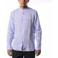 sl56 camisa manga larga sl56 lino para hombre