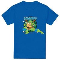 teenage mutant ninja turtles camiseta leonardo leads para hombre