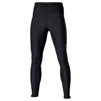 Mizuno Trail Multipocket Mallas Para Correr Hombres-Negro