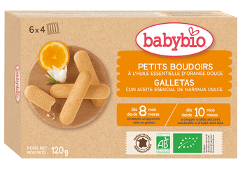 BabyBio Galletas Dentición +8m 120 gr