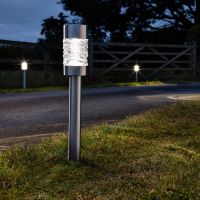solar martello stake lights 3 pack