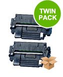 Compatible Twin Pack IBM 63H2401 Black Toner Cartridges (2 Pack)