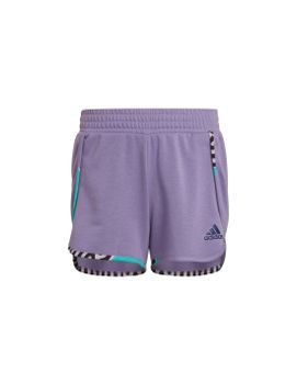 Pantalón corto Adidas Aeroready Power Cotton Knit Girl