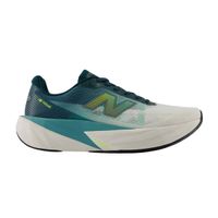 zapatillas new balance fuelcell rebel v5 blanco verde ss26 talla 445 - eur