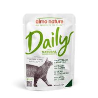 almo nature daily menu 24 x 70 g - pack ahorro - ternera y cordero
