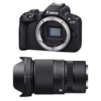 camara mirrorless canon eos r50 242mp 4k 16-300mm wifi bluetooth