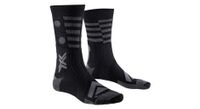 calcetines x socks gravel perform merino crew negro gris oscuro