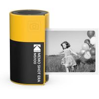 camara instantanea kodak memoshot era ms100 flash bluetooth etiquetas lcd negra amarilla