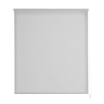 Estoralis - Estor Enrollable Translucido | Estampado Texturas | 130 X 255 Cm (ancho/alto) Tamaño Tela 127 X 250 Cm | Motas-2 Gris