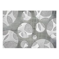 papel pintado 3d - woven of grays 150x105 cm