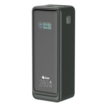 Power Bank PcCom Essential 24000 mAh 280 W Pantalla digital Negro