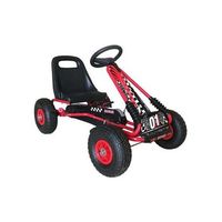 go kart rojo ruedas de aire 97x57x61