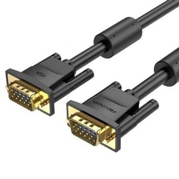 Cable VGA Vention DAEBD 50cm chapado en oro blindado resolución 1080P Negro