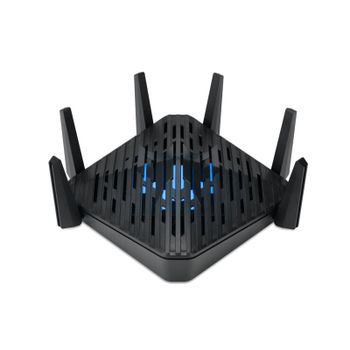 Acer Predator Connect WiFi 6E Router AX7800 Inalámbrico Gigabit Ethernet Tribanda 2.4/5/6GHz Negro