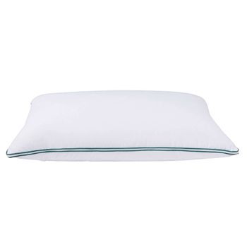 Almohada Ergocombi Ergoflakes Doble Relleno Firmeza Regulable 90 Cm En Color Blanco