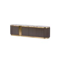 mueble tv gris oscuro 200 x 40 x 50 cm