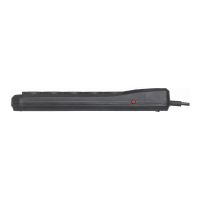 base de enchufes activejet acp-5gn 3m cz 5 tomas tipo e 3 m negro con proteccion