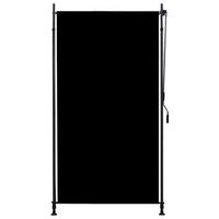estor enrollable de exterior gris antracita 120x270 cm