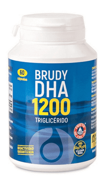 Brudy DHA 1200 mg Triglicérido 60 Cápsulas