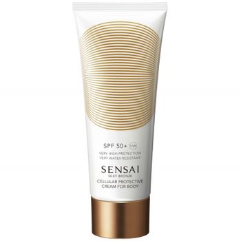 Sensai Silky Bronze Cream For Body Spf50+ Cellular Protective 150ml