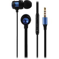 volkano alloy vk-1007-bl earphones - blue  black blue