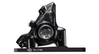 pinza de freno de disco hidraulico trasero shimano dura ace br r9270 flat mount negro
