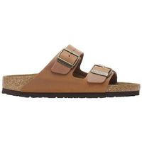 birkenstock sandalias claquettes arizona cuir huile marron para mujer