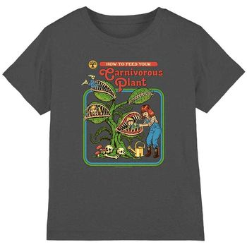 Steven Rhodes Camiseta Carnivorous Plant para niña