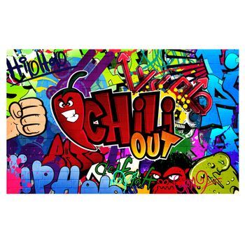 Papel Pintado 3d - Chili Out (150x105 Cm)