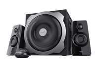 altavoces 21 trust tytan negros