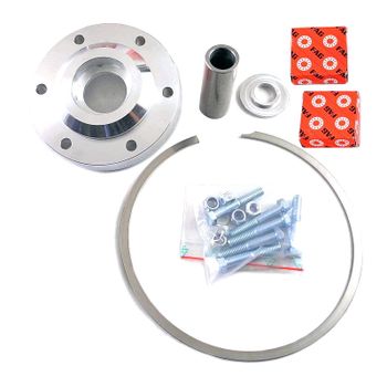 Kit CNC trasero de brida de rueda de radios Moto Guzzi Serie Grossa