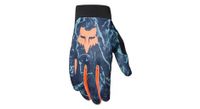 guantes largos fox ranger image print azul para ninos