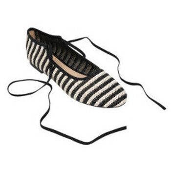Inuovo Bailarinas bailarina croche bicolor para mujer