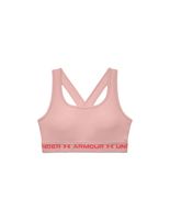 sujetador deportivo under armour crossback mid hthr rosa