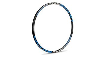 Llanta delantera ikon bmx i 451x19 5mm i 28 agujeros negra   azul