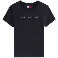 tommy jeans camiseta tjw slim linear tee para mujer