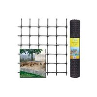 pluvia malla avicola pluvia 24x27 100 m x 200 m negra 170610