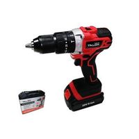 taladro profesional talox bateria li-ion 20v 2ah con maletin y accesorios